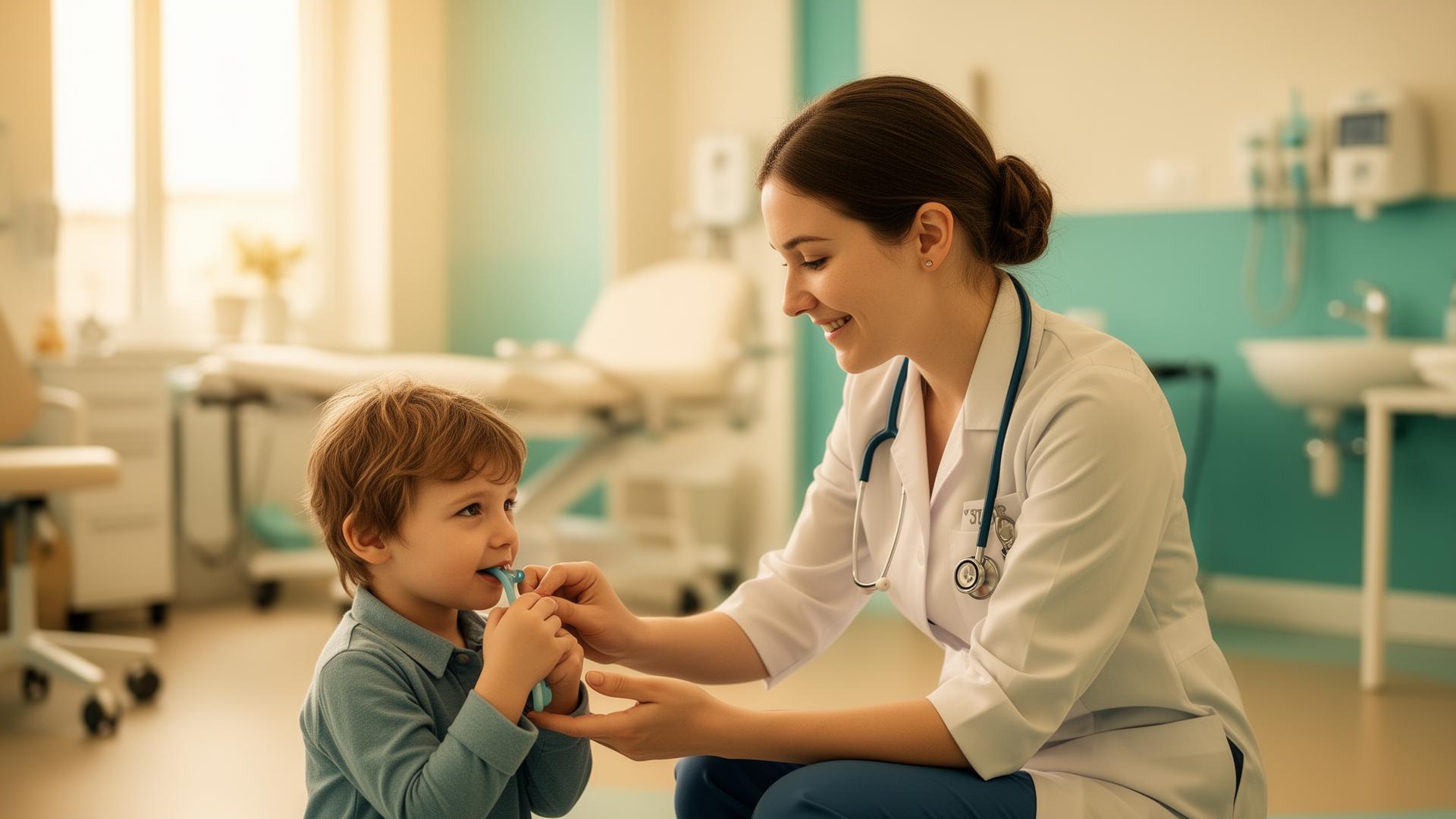 Therapist working with a child at LFL Care, Bareilly